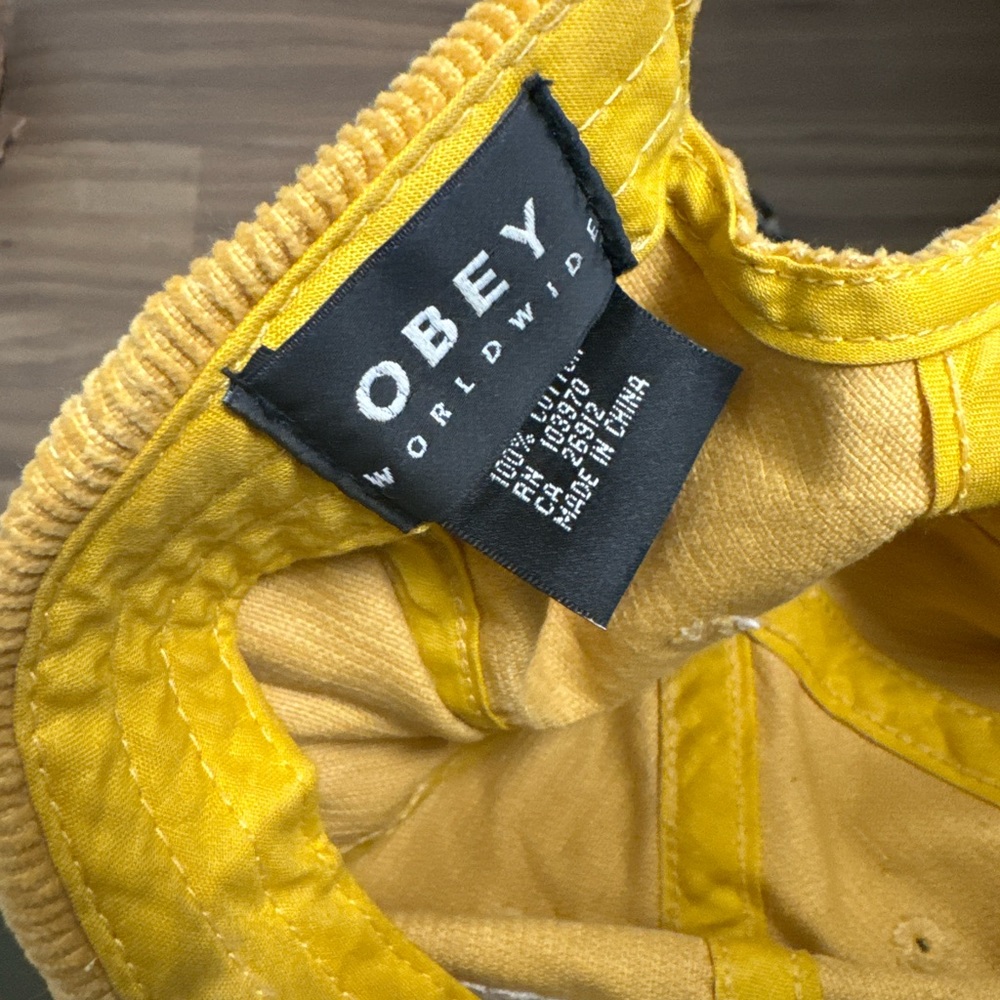 Obey Hats (Three). All Worn, Some Samples. - image 8